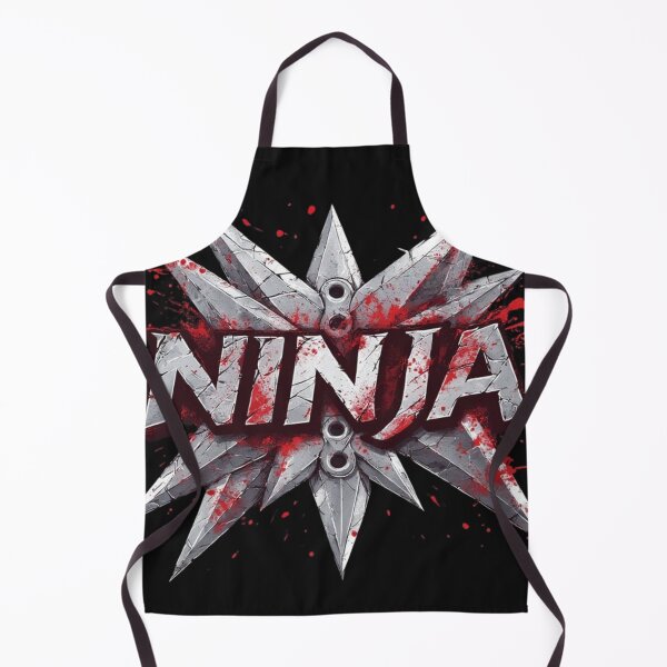 Item preview, Crimson Shuriken Metal Text designed and sold by SweetRossel.