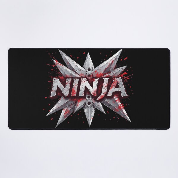 Item preview, Crimson Shuriken Metal Text designed and sold by SweetRossel.