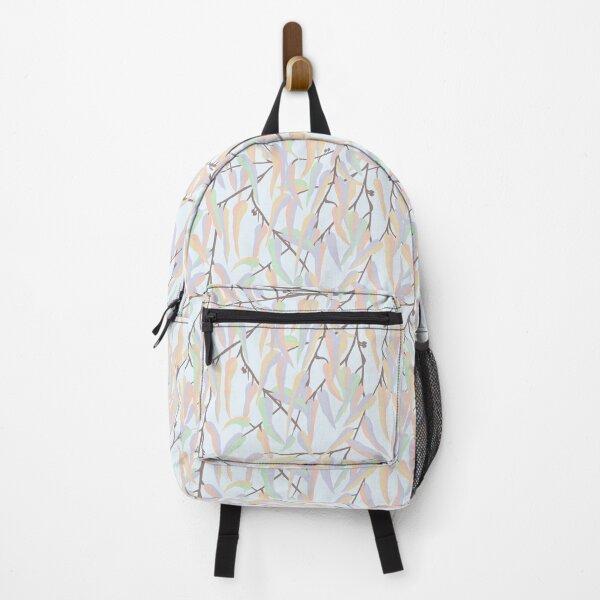 Item preview, Gumleaves - Painted Leaves - rainbow blue designed and sold by Stephanie Fiona Design.