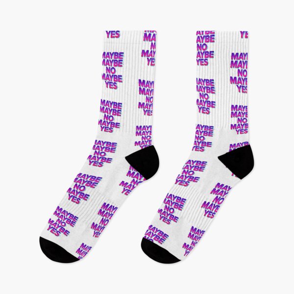 Item preview, Chaotic Retro Glitch Maybe No Maybe Yes designed and sold by Amanda's Factory.