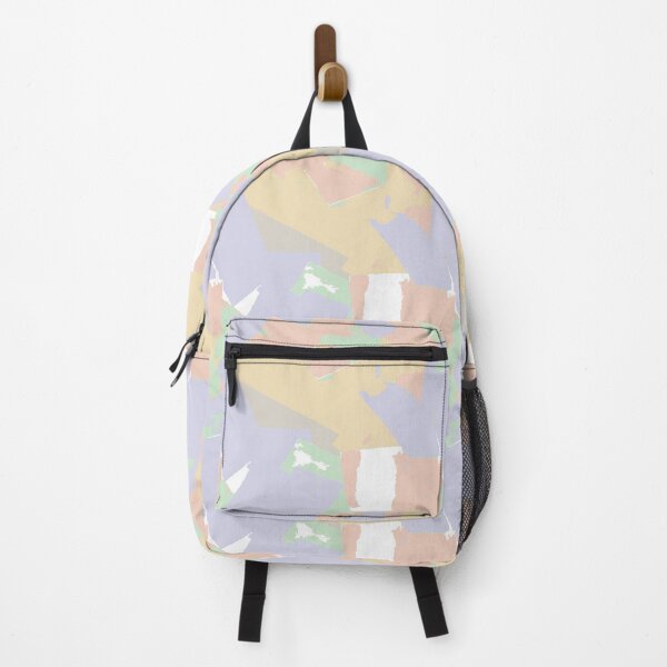 Item preview, Paint strokes - Painted Leaves - pink blue designed and sold by Stephanie Fiona Design.