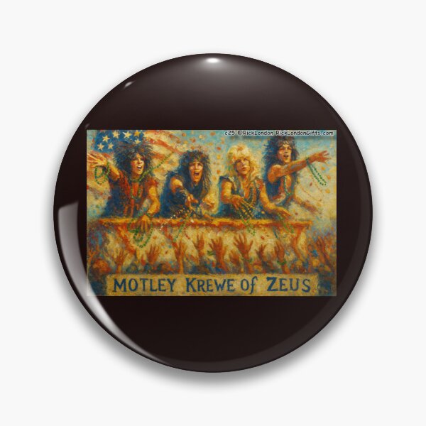 Item preview, Mardi Rock Madness: The Motley Krewe of Zeus designed and sold by Rick London Gifts.