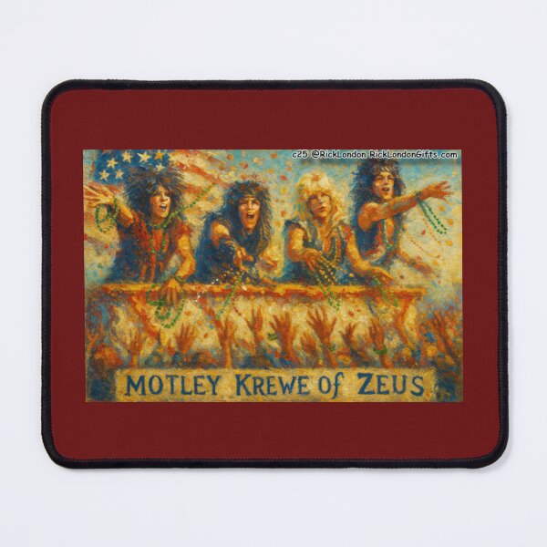 Item preview, Mardi Rock Madness: The Motley Krewe of Zeus designed and sold by Rick London Gifts.