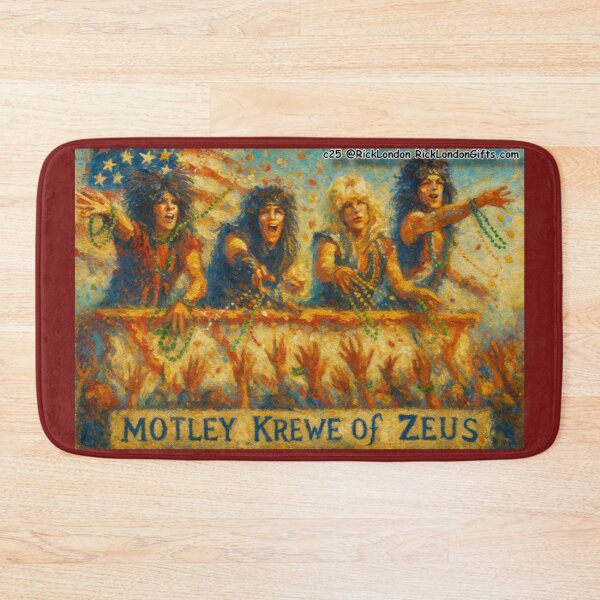 Item preview, Mardi Rock Madness: The Motley Krewe of Zeus designed and sold by Rick London Gifts.