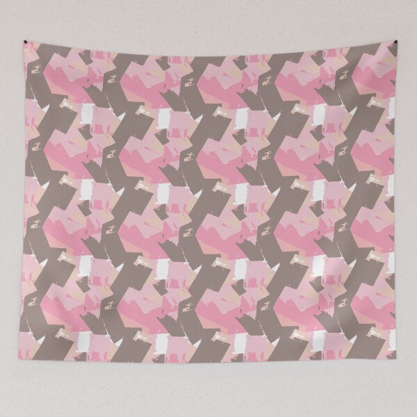 Item preview, Paint strokes - Painted Leaves - Pink designed and sold by Stephanie Fiona Design.