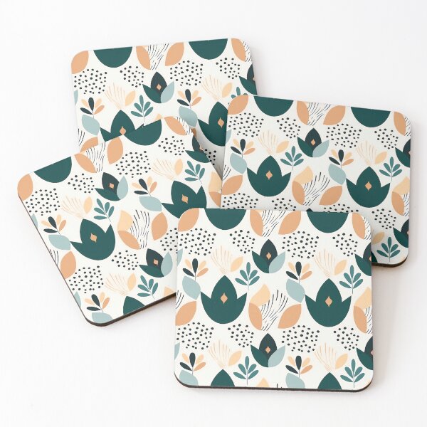 Item preview, Modern Minimalist Pattern Green designed and sold by Eclectic Monkey.