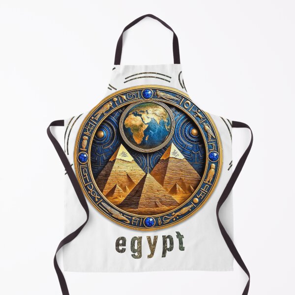 Item preview, Ancient Egypt Pyramids Emblem • Mystical Egyptian Symbol Art • Vintage Pharaoh Design designed and sold by mayarelshukairi.