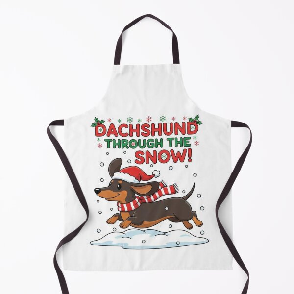 Item preview, Dachshund Through The Snow designed and sold by The Velvet Potato.