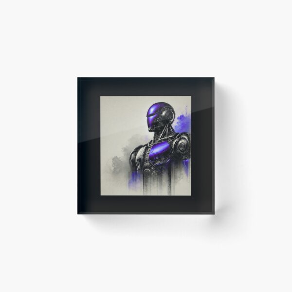 Item preview, Futuristic Humanoid Robot designed and sold by TEEJAMBOREE.