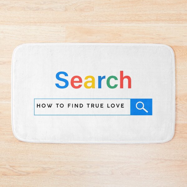Item preview, Search Bar t-shirts- How to find true love designed and sold by Anisha  Vaz.