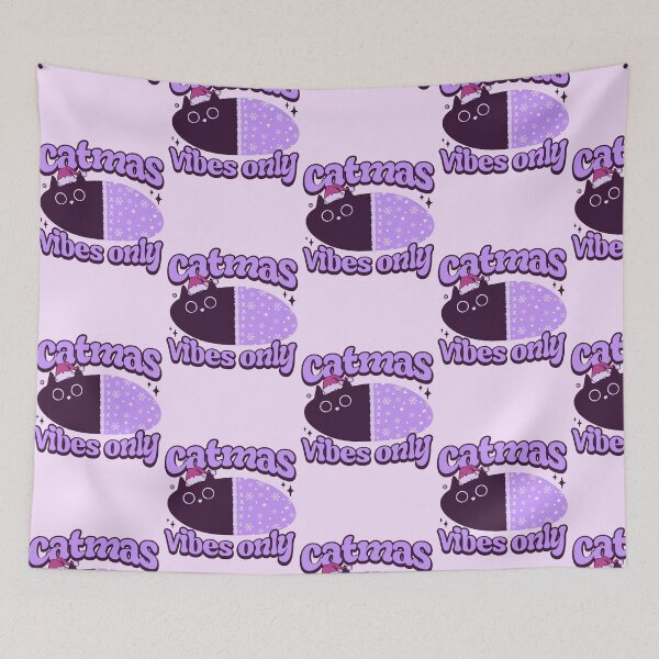 Item preview, catmas vibes only designed and sold by Yuzik.