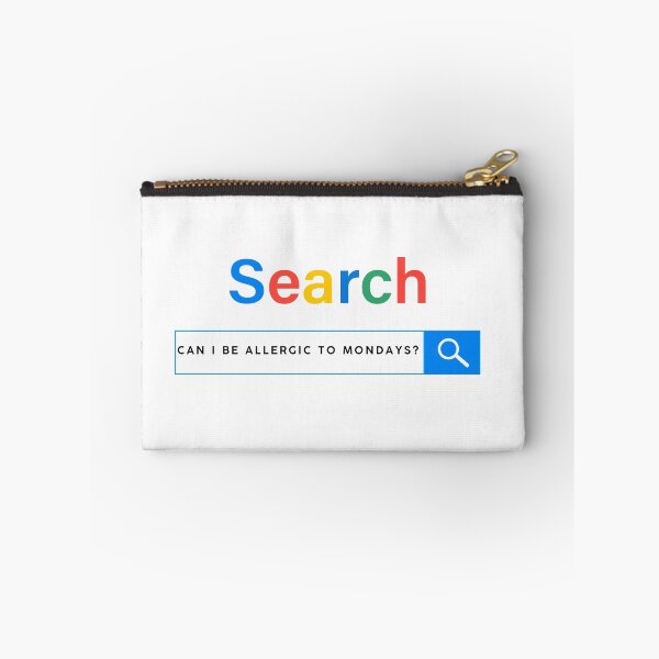 Item preview, Search Bar t-shirts- Can i   be allergic to Mondays designed and sold by Anisha  Vaz.