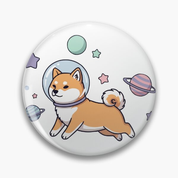 Item preview, Cosmic Shiba Dream On The Universe designed and sold by Cute-Ur-Day.