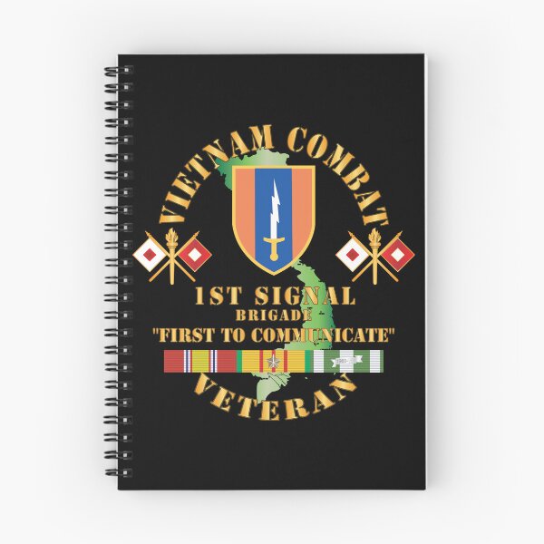 Item preview, Army - Vietnam Combat Vet w 1st Signal Brigade X 300 designed and sold by Military Insignia Products.