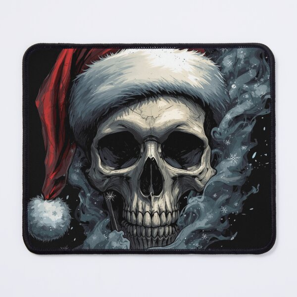 Item preview, Dark Santa Skull – Horror Christmas Streetwear Art designed and sold by loccotown168.