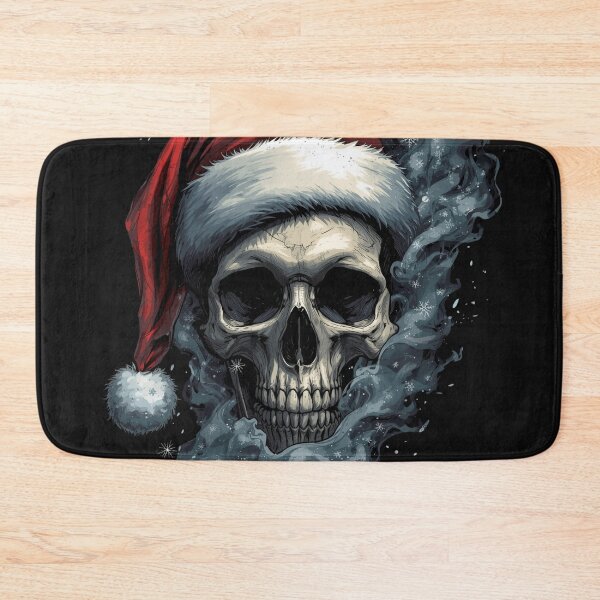 Item preview, Dark Santa Skull – Horror Christmas Streetwear Art designed and sold by loccotown168.