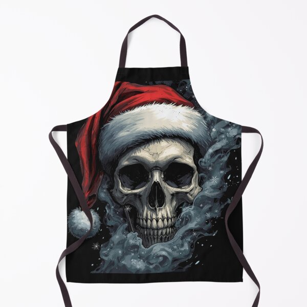 Item preview, Dark Santa Skull – Horror Christmas Streetwear Art designed and sold by loccotown168.