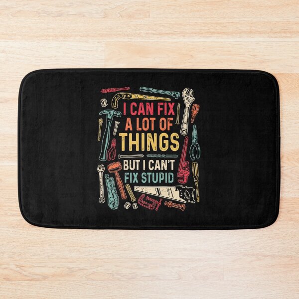 Item preview, I Can Fix A Lot Of Things But I Can't Fix Stupid Vintage designed and sold by KarimSoCute.