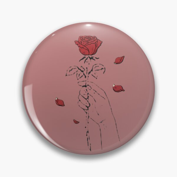 Item preview, Fading Rose: Delicate Hand Line Art - Ephemeral Beauty designed and sold by Choploop.