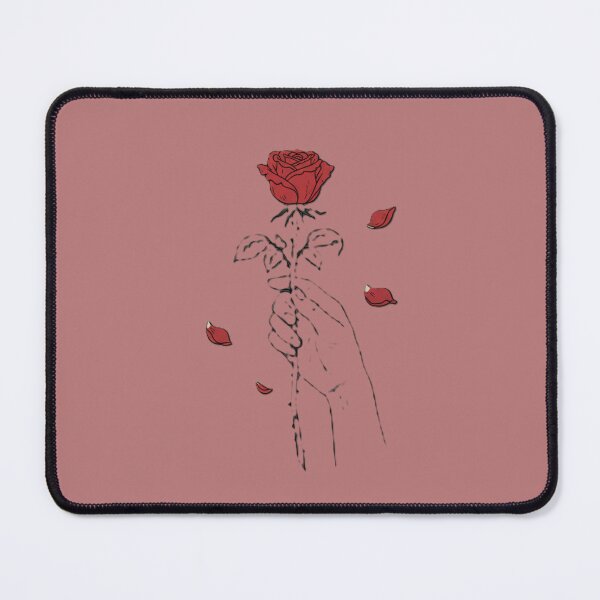 Item preview, Fading Rose: Delicate Hand Line Art - Ephemeral Beauty designed and sold by Choploop.