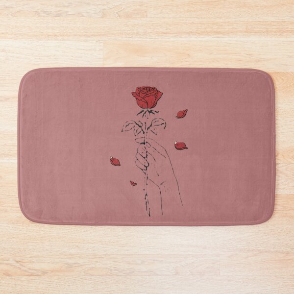 Item preview, Fading Rose: Delicate Hand Line Art - Ephemeral Beauty designed and sold by Choploop.