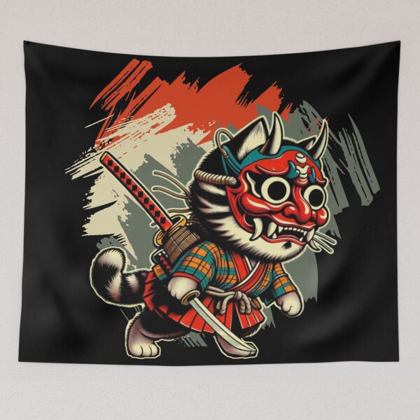 Item preview, Shinobi Cat  designed and sold by FreeSailStudio.