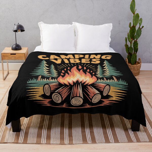 Item preview, Camping Vibes Nature Lover Camping Day designed and sold by KarimSoCute.
