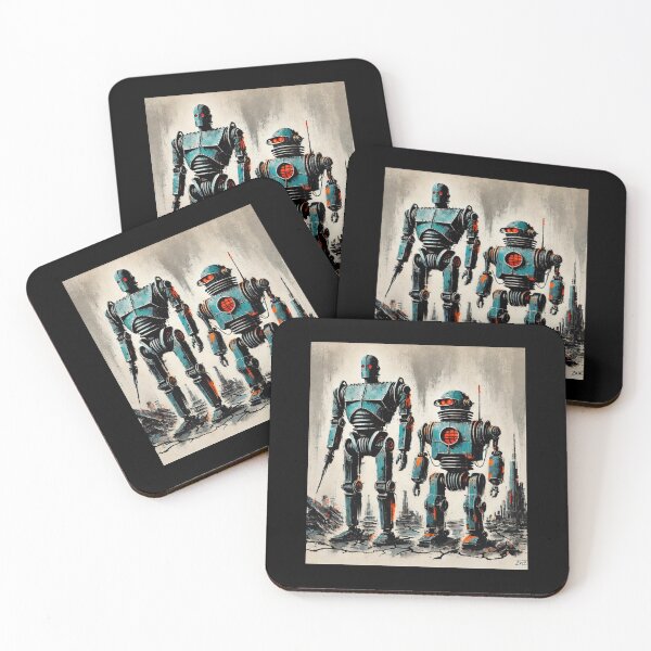 Item preview, Futuristic Humanoid Robot designed and sold by TEEJAMBOREE.