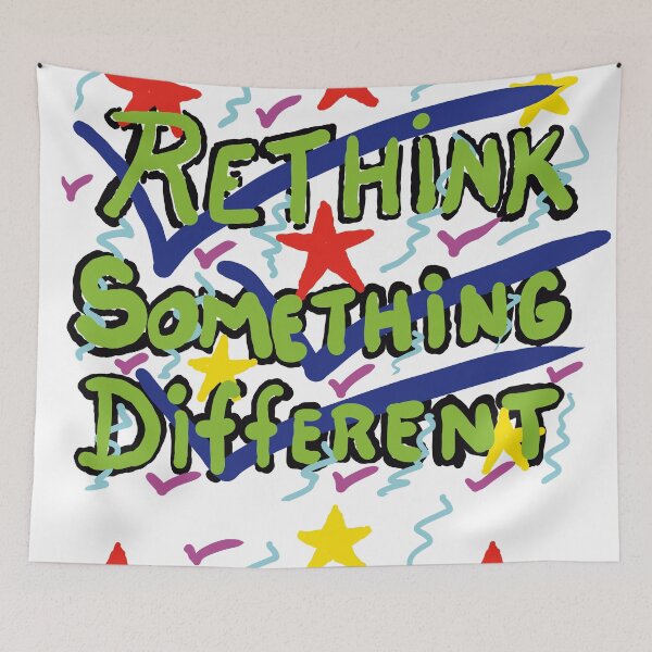 Item preview, RETHINK Something Different designed and sold by Nigel-here.