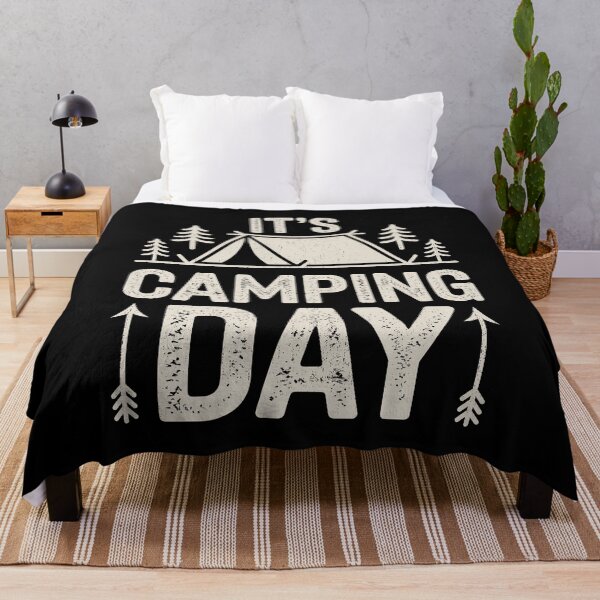 Item preview, It's Camping Day Campsite Camper designed and sold by KarimSoCute.