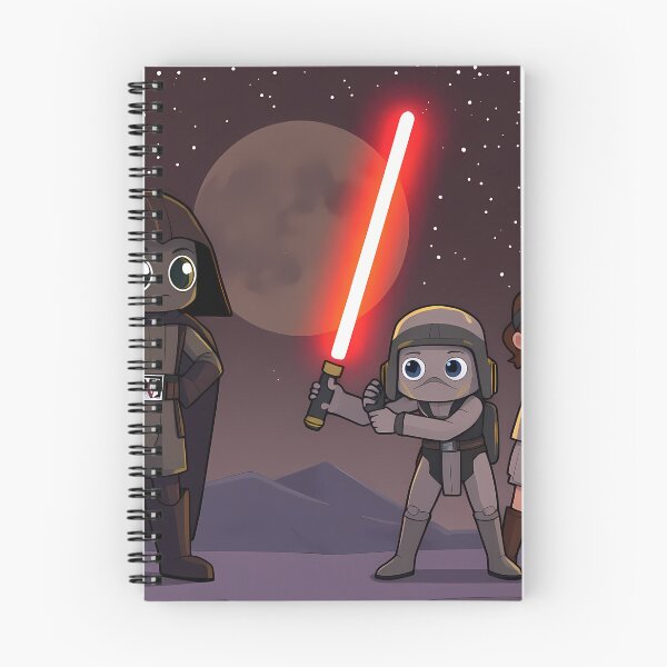 Item preview, 5 Cartoon Art Adventures Star Wars Characters Lightsabers designed and sold by ART ATTACK ZONE.