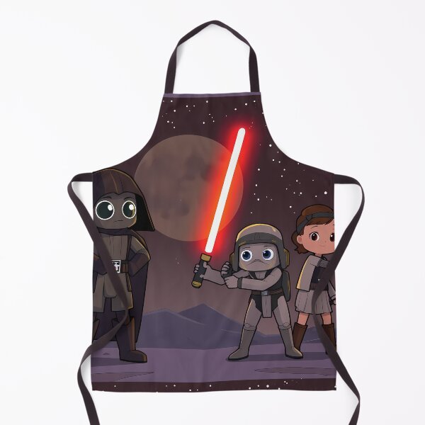 Item preview, 5 Cartoon Art Adventures Star Wars Characters Lightsabers designed and sold by ART ATTACK ZONE.