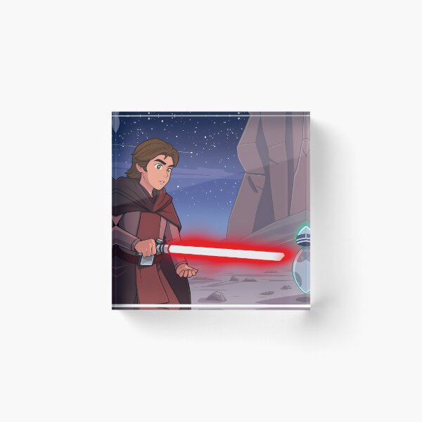 Item preview, 6 Cartoon Art Adventures Star Wars Characters Lightsabers designed and sold by ART ATTACK ZONE.