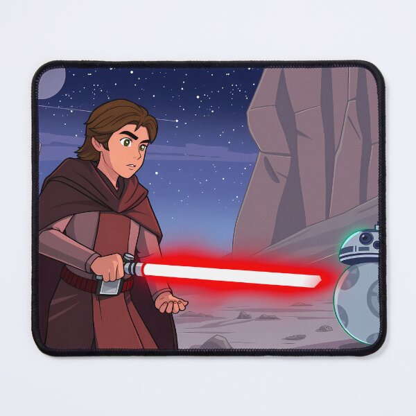 Item preview, 6 Cartoon Art Adventures Star Wars Characters Lightsabers designed and sold by ART ATTACK ZONE.
