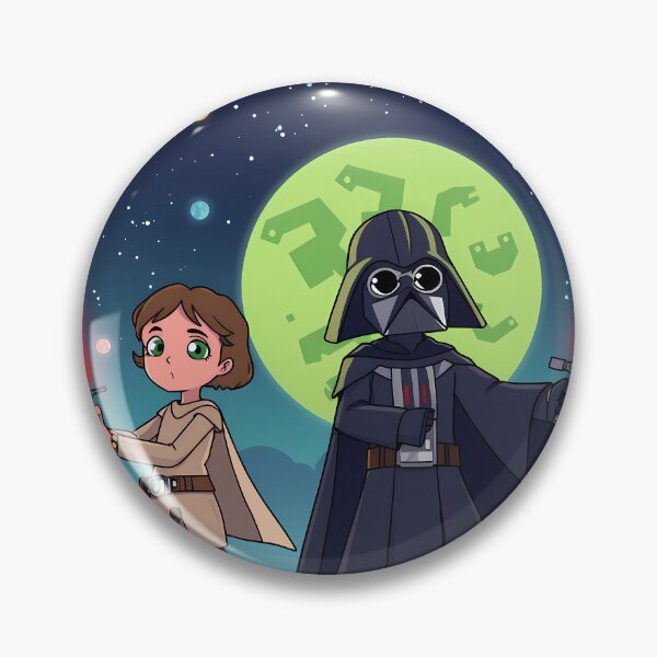 Item preview, 7 Cartoon Art Adventures Star Wars Characters Lightsabers designed and sold by ART ATTACK ZONE.