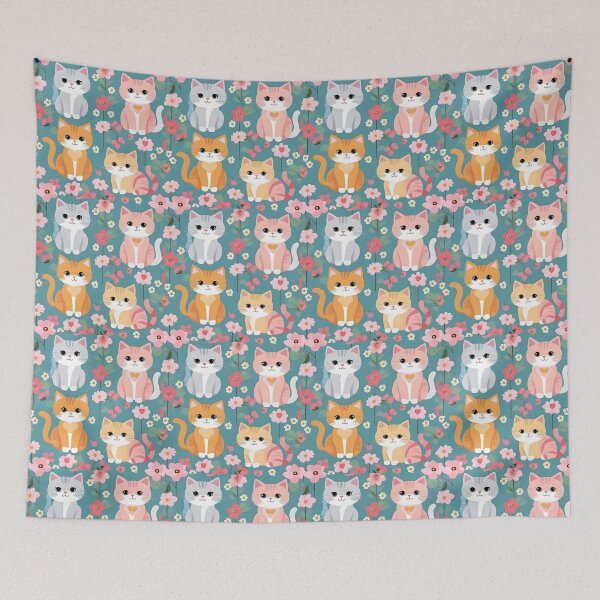 Item preview, Kitten Garden  designed and sold by Daisy Doodles.
