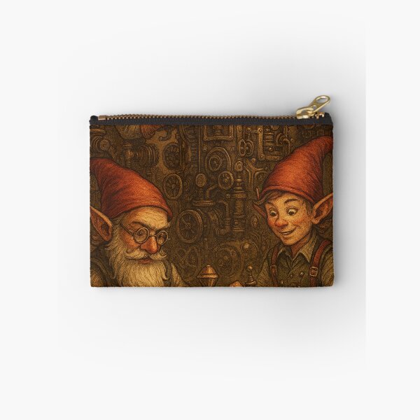 Item preview, Steampunk Gnome Workshop - Vintage Fantasy Artisan Elves designed and sold by Lyvion design.