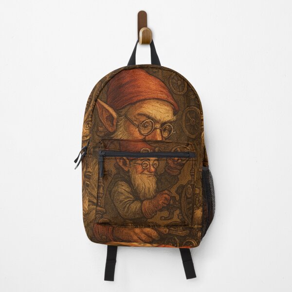 Item preview, Steampunk Gnome Workshop - Vintage Fantasy Artisan Elves designed and sold by Lyvion design.