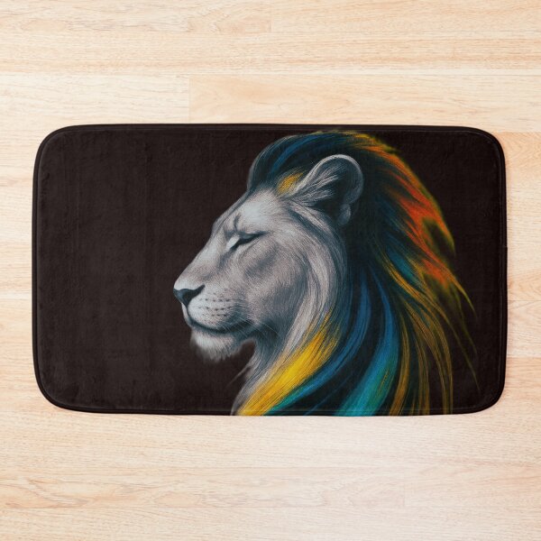 Item preview, Lion of Electric Colors designed and sold by MoreDeo.