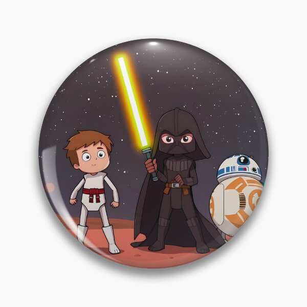 Item preview, Movie Cartoon Art Adventures Star Wars Characters Lightsabers designed and sold by ART ATTACK ZONE.