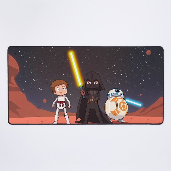 Item preview, Movie Cartoon Art Adventures Star Wars Characters Lightsabers designed and sold by ART ATTACK ZONE.