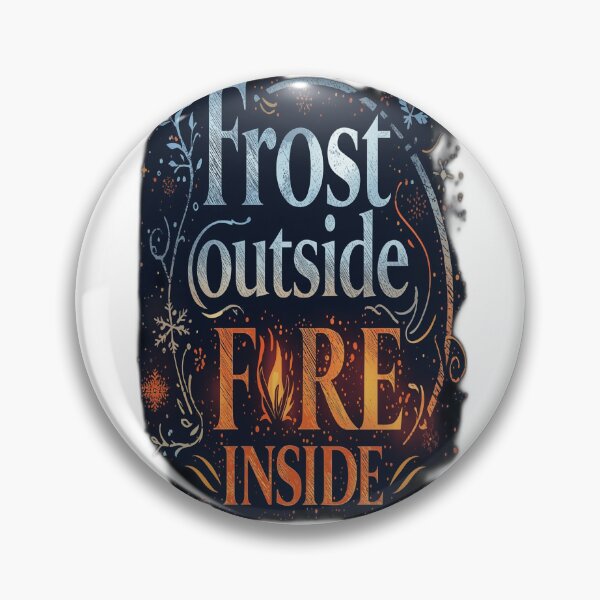 Item preview, Frost Outside Fire Inside designed and sold by Khwopa Design.