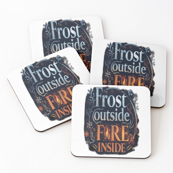 Item preview, Frost Outside Fire Inside designed and sold by Khwopa Design.