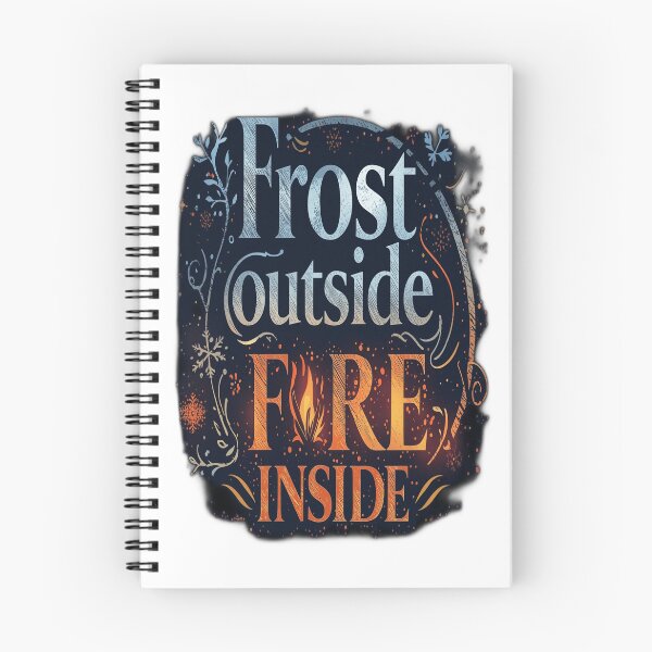 Item preview, Frost Outside Fire Inside designed and sold by Khwopa Design.