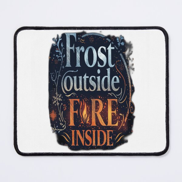 Item preview, Frost Outside Fire Inside designed and sold by Khwopa Design.