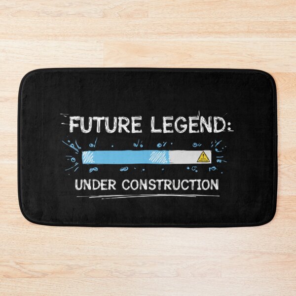 Item preview, Future Legend: Under Construction - Hand-Drawn Progress Design designed and sold by Choploop.