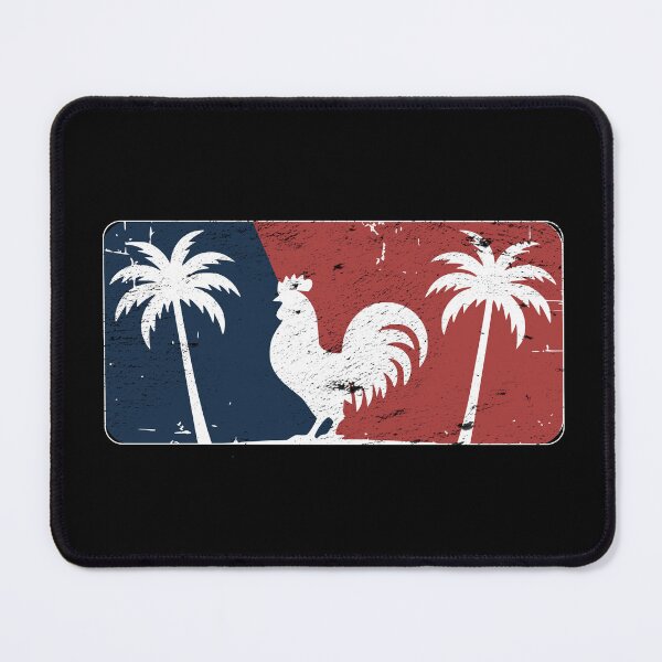 Item preview, Palm Tree Rooster Emblem – Vintage Island Vibe designed and sold by Puro956.