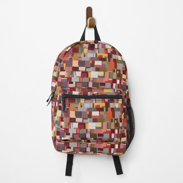 Item preview, Geometric Patchwork Abstract Color-Block Mosaic Pattern designed and sold by PVTCreations.