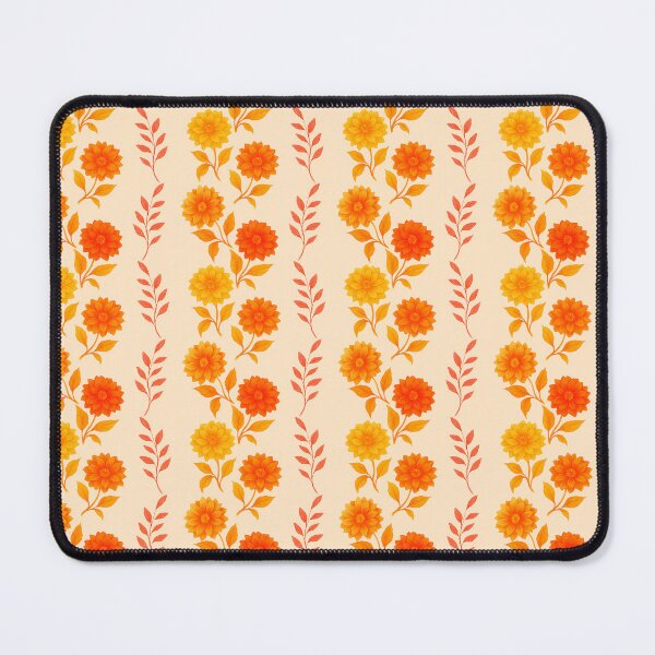 Item preview, Dahlia Stripes Orange designed and sold by SilverPegasus.