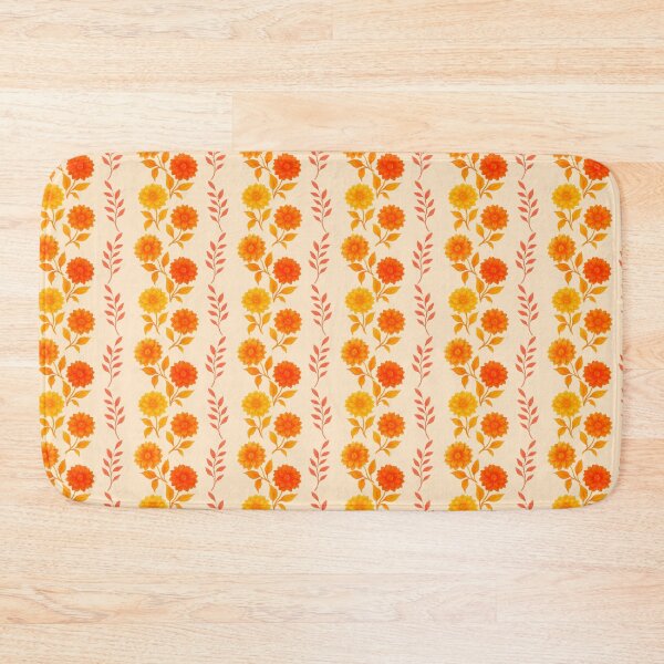 Item preview, Dahlia Stripes Orange designed and sold by SilverPegasus.
